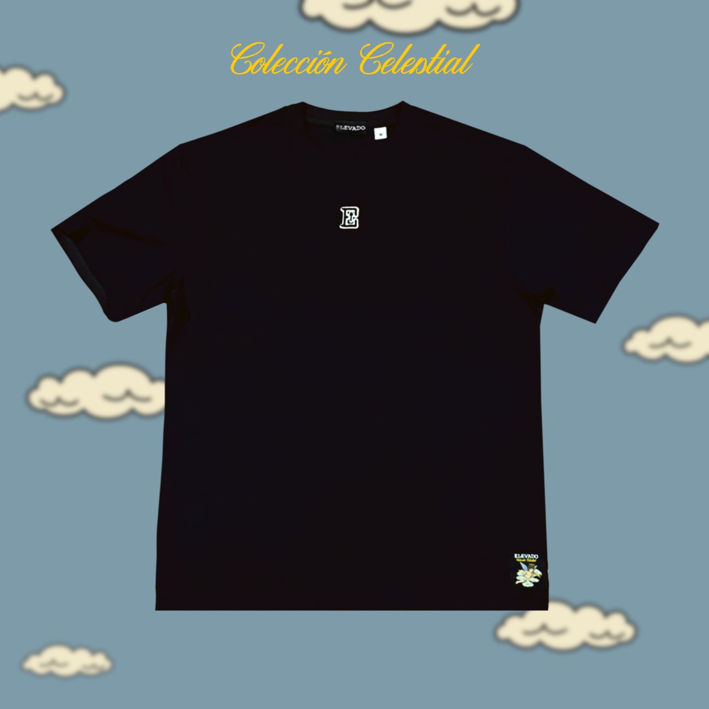 Playera “Querubín full black"