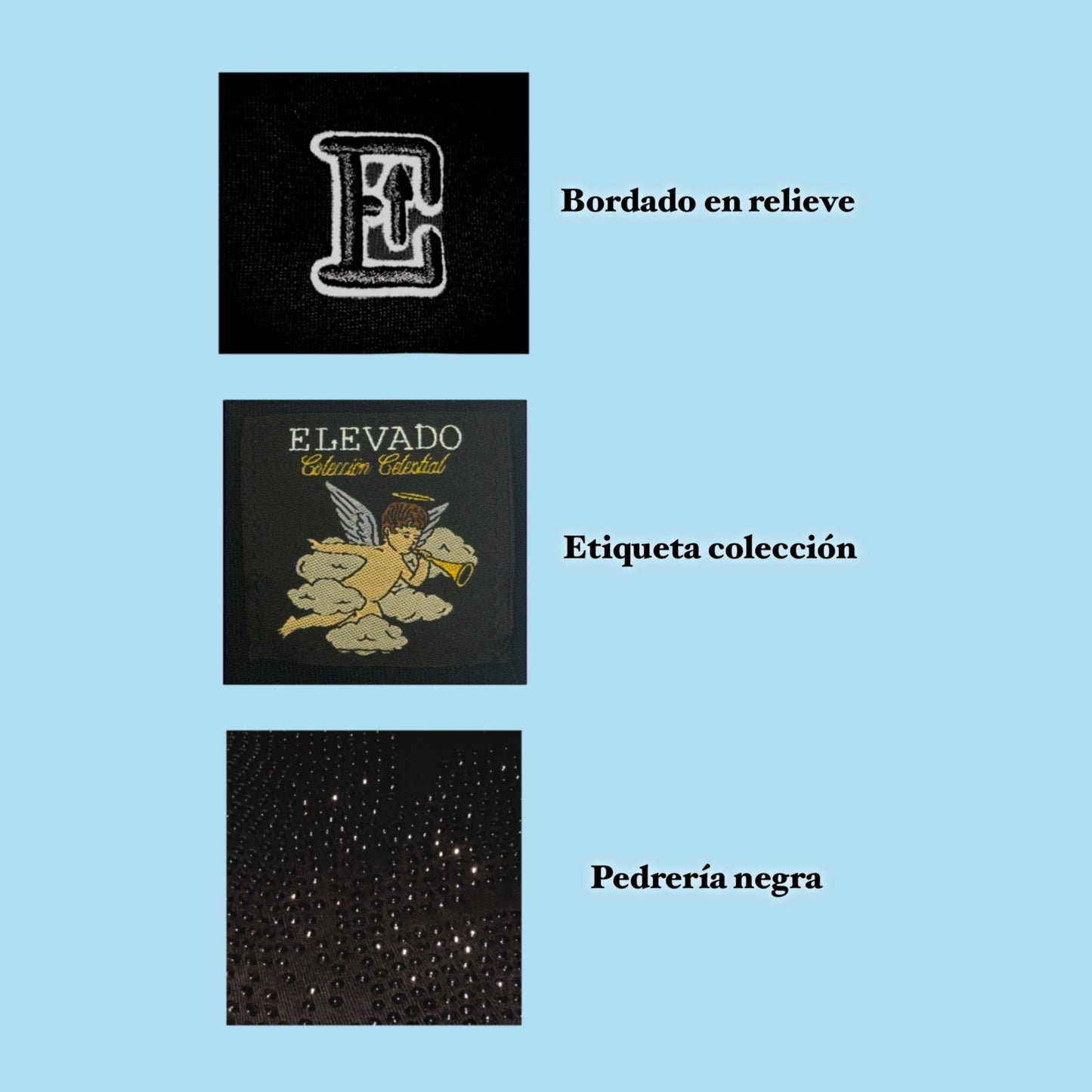 Playera “Querubín full black" Edición Limitada